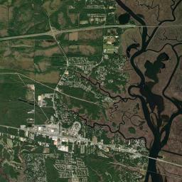 Gautier Satellite Map
