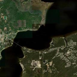 Lillian Alabama map(satellite map)
