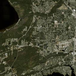 West Pensacola Florida Satellite Map