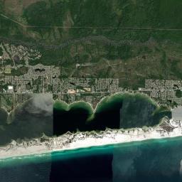 Wynnehaven Beach Florida Satellite Map