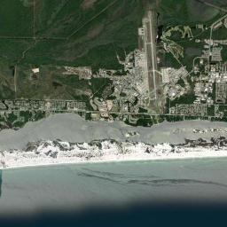 Mary Esther Florida Satellite Map