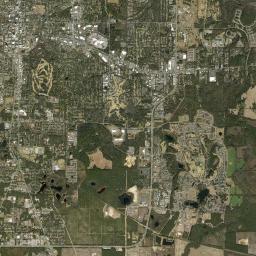 Tallahassee Florida Satellite Map