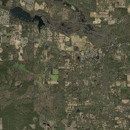Chaires Florida Satellite Map
