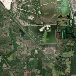 Genoa Florida Satellite Map