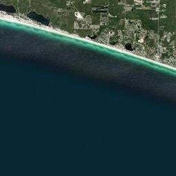 Dune Allen Beach Florida Satellite Map