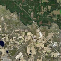 Pouchers Corner Florida Satellite Map