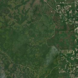 Hilliardville Florida Satellite Map