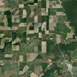 Acadia Parish Satellite Map