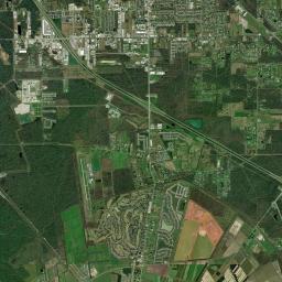 Ascension Parish Satellite Map