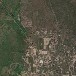 Secotan Florida Satellite Map