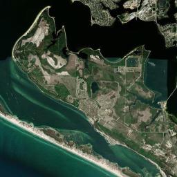 San Blas Florida Satellite Map