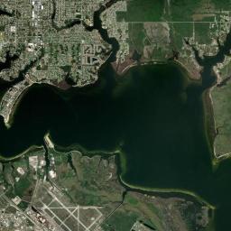 Old Callaway Florida Satellite Map