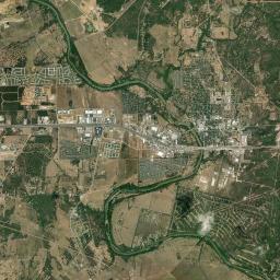 Bastrop County Satellite Map