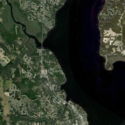 Magnolia Springs Florida Satellite Map