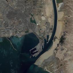 Suez Satellite Map