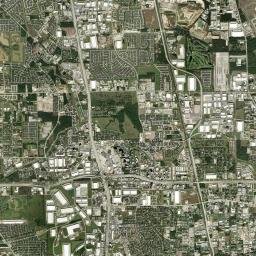 Aldine Satellite Map