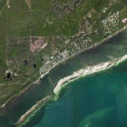 Lanark Village Florida Satellite Map