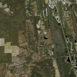 Saint Johns County Satellite Map
