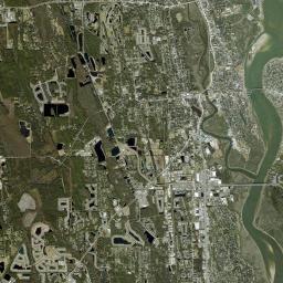 Saint Augustine Florida Satellite Map