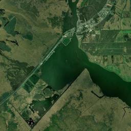 Des Allemands Satellite Map