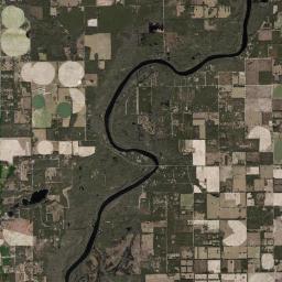 Little Lake City Florida Satellite Map