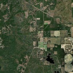 Waters Lake Florida Satellite Map