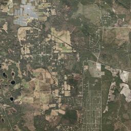 Florahome Florida Satellite Map