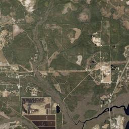 Rice Creek Florida Satellite Map