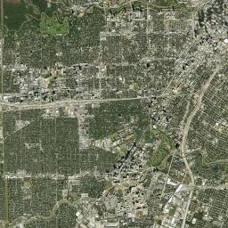 Houston Satellite Map
