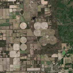 Trenton Florida Satellite Map