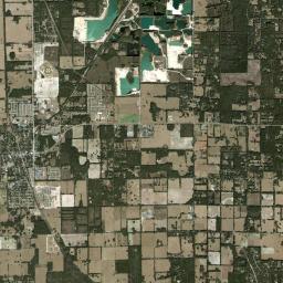 Newberry Florida Satellite Map