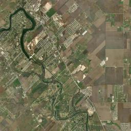 Lake Dunlap Satellite Map