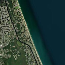 Palm Coast Florida Satellite Map