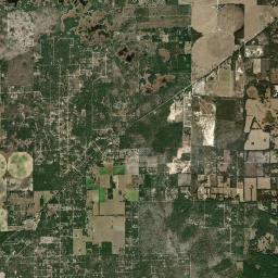 Merediths Florida Satellite Map