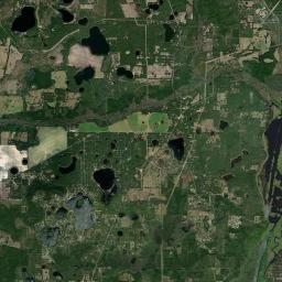 Orange Springs Florida Satellite Map