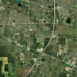 Iowa Colony Satellite Map