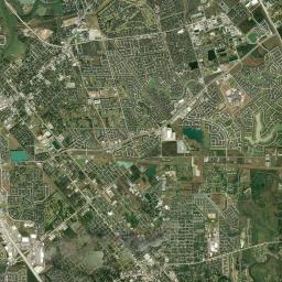 League City Satellite Map