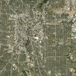 Bexar County Satellite Map