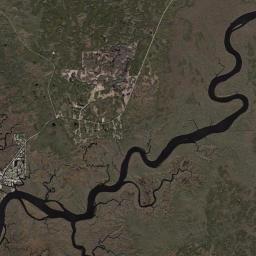 Suwannee Florida Satellite Map