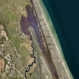 Tomoka Estates Florida Satellite Map