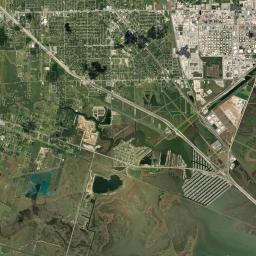 La Marque Satellite Map