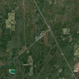 Gulf Hammock Florida Satellite Map