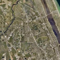 Ormond Beach Florida Satellite Map