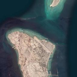 Kharg Satellite Map