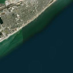 Galveston County Satellite Map