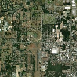 Sherman Oaks Florida Satellite Map