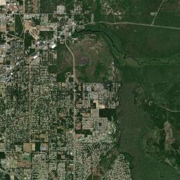 Silver Springs Florida Satellite Map