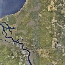 Volusia Florida Satellite Map