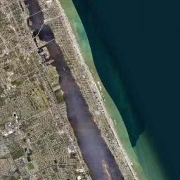 South Daytona Florida Satellite Map