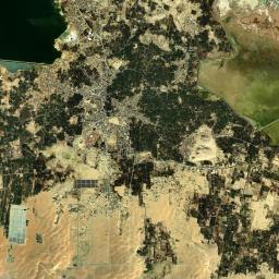 Siwa Oasis Satellite Map